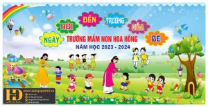 Phông Nền Khai Giảng - Ngày Hội Đến Trường Của Bé (26)