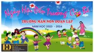 Phông Nền Khai Giảng - Ngày Hội Đến Trường Của Bé (27)