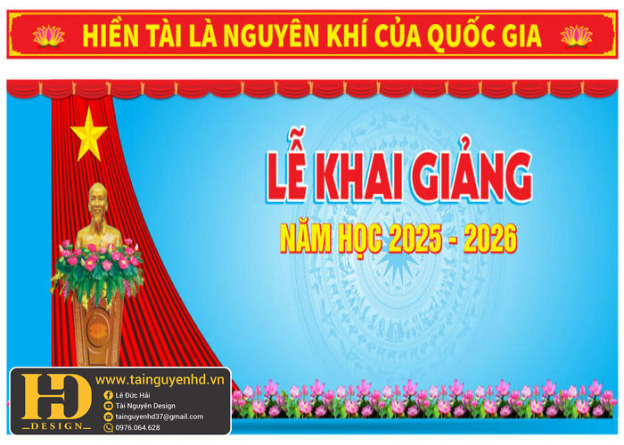 Phông Nền Khai Giảng - Ngày Hội Đến Trường Của Bé (7)