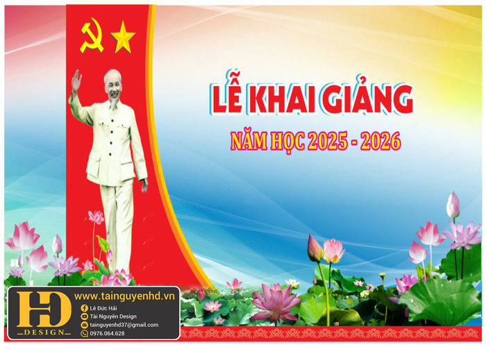 Phông Nền Khai Giảng - Ngày Hội Đến Trường Của Bé (8)