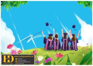 Phông Nền Maket Lễ Tổng Kết - Lễ Tốt Nghiệp (17)