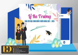 Phông Nền Maket Lễ Tổng Kết - Lễ Tốt Nghiệp (22)