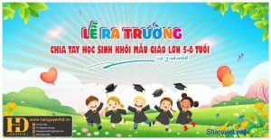 Phông Nền Maket Lễ Tổng Kết - Lễ Tốt Nghiệp (23)