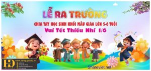 Phông Nền Maket Lễ Tổng Kết - Lễ Tốt Nghiệp (46)