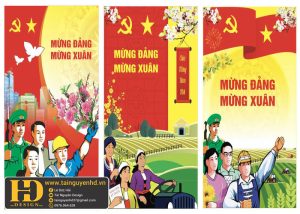 Phông Nền Mừng Đảng Mừng Xuân (1)