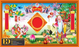 Phông Nền Mừng Thọ (10)