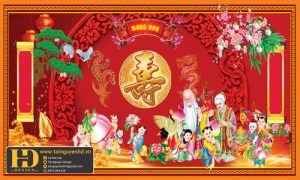 Phông Nền Mừng Thọ (15)