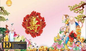 Phông Nền Mừng Thọ (20)