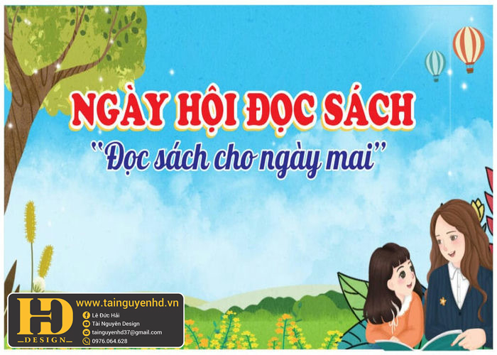 Phông Nền Ngày Hội Đọc Sách (13)