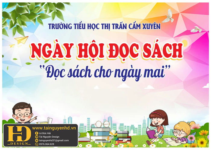 Phông Nền Ngày Hội Đọc Sách (17)
