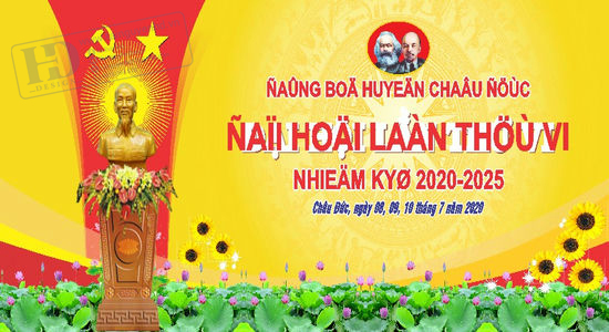Phông Nền Sân Khấu Hội Nghị (3)