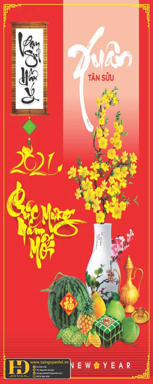 Phướn Chúc Mừng Năm Mới (3)