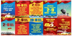 Phướn Đại Lễ 2-9