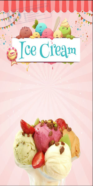 Poster Kem Tươi - Ice Cream (15)
