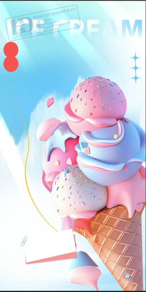 Poster Kem Tươi - Ice Cream (22)