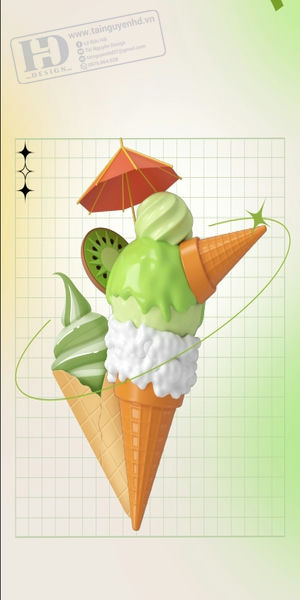 Poster Kem Tươi - Ice Cream (35)