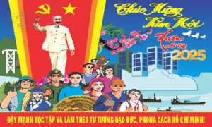 Poster, Pano Đứng Mừng Đảng Mừng Xuân 3-2 (25)