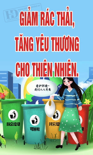 Poster - Phướn Treo Ngày Trái Đất, Môi Trường (10)
