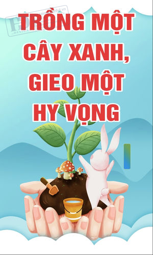 Poster - Phướn Treo Ngày Trái Đất, Môi Trường (13)