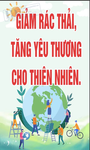 Poster - Phướn Treo Ngày Trái Đất, Môi Trường (14)