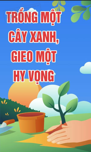 Poster - Phướn Treo Ngày Trái Đất, Môi Trường (17)