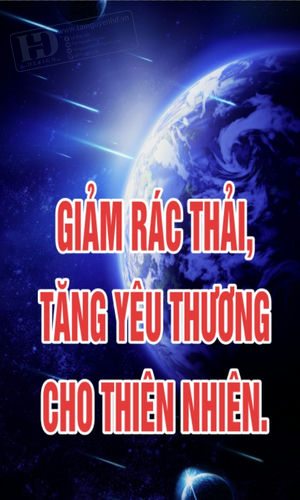 Poster - Phướn Treo Ngày Trái Đất, Môi Trường (5)