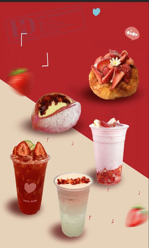 Poster Trà Sữa - Sinh Tố - Nước Ép Trái Cây (12)