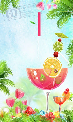 Poster Trà Sữa - Sinh Tố - Nước Ép Trái Cây (16)