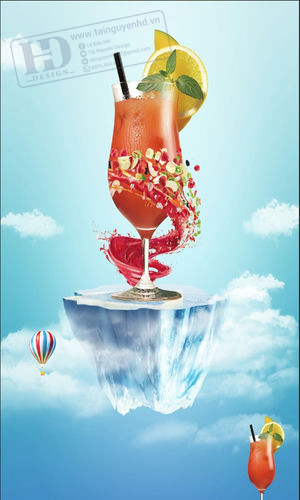 Poster Trà Sữa - Sinh Tố - Nước Ép Trái Cây (17)