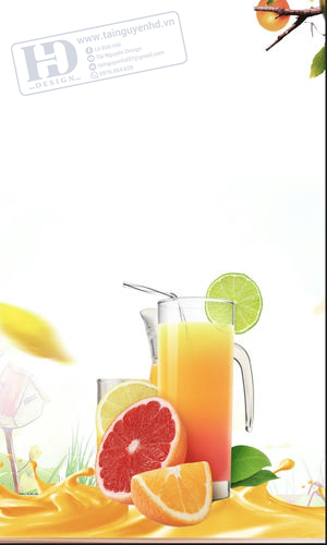 Poster Trà Sữa - Sinh Tố - Nước Ép Trái Cây (19)