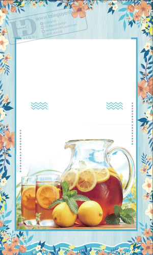 Poster Trà Sữa - Sinh Tố - Nước Ép Trái Cây (21)