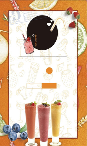 Poster Trà Sữa - Sinh Tố - Nước Ép Trái Cây (24)