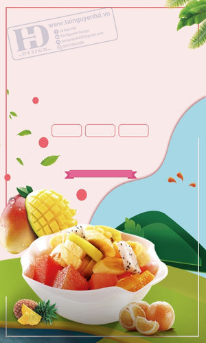 Poster Trà Sữa - Sinh Tố - Nước Ép Trái Cây (29)