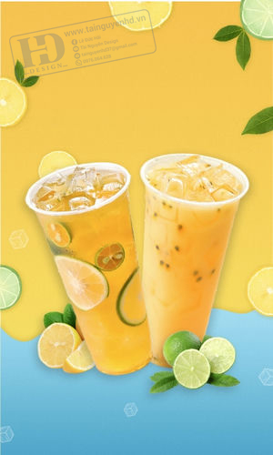 Poster Trà Sữa - Sinh Tố - Nước Ép Trái Cây (35)