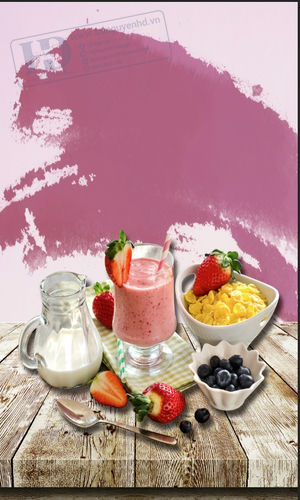 Poster Trà Sữa - Sinh Tố - Nước Ép Trái Cây (5)
