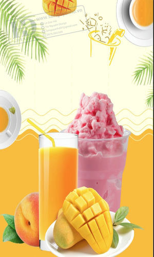 Poster Trà Sữa - Sinh Tố - Nước Ép Trái Cây (6)