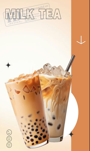 Poster Trà Sữa - Sinh Tố - Nước Ép Trái Cây (8)
