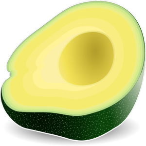 Quả Bơ - Avocado PNG (6)