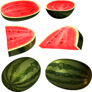 Quả Dưa Hấu - watermelon PNG (25)