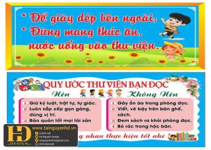 Quy Ước Thư Viện Mầm Non