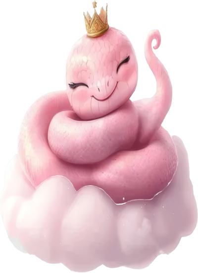 Rắn Hồng PNG (1)