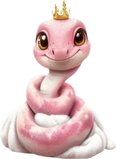 Rắn Hồng PNG (2)