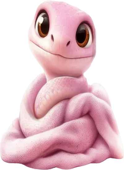 Rắn Hồng PNG (3)