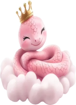 Rắn Hồng PNG (5)