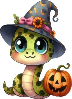 Rắn Phù Thủy PNG (2)