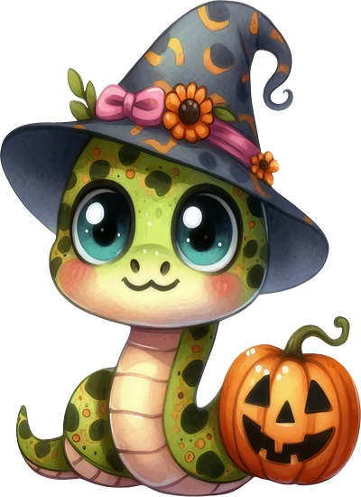 Rắn Phù Thủy PNG (2)