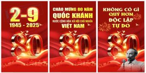 Stande Treo Đại Lễ Quốc Khánh 2-9