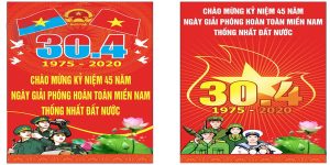Standee Đại Lễ 30-4