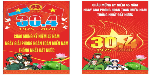 Standee Đại Lễ 30-4