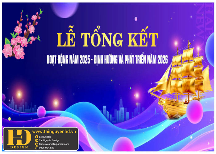 Tổng Kết Cuối Năm - Phông Nền Tết (7)